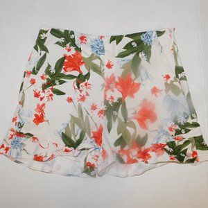 Womens Shorts Floral Zara
